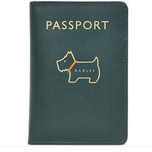 RADLEY LONDON Heritage Dog Outline Leather Passport Cover